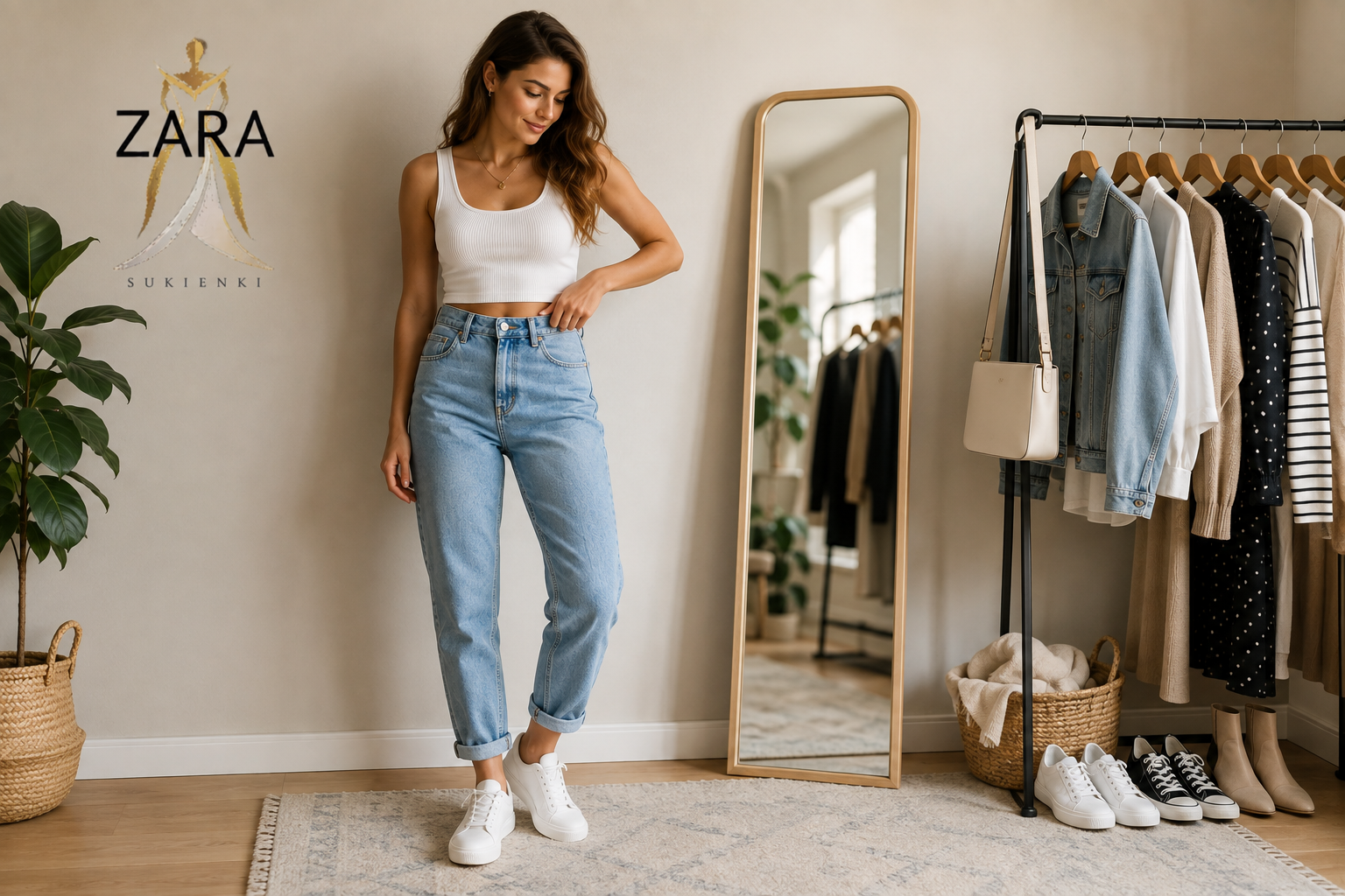 Jeansy mom fit – jak dobrać odpowiedni rozmiar